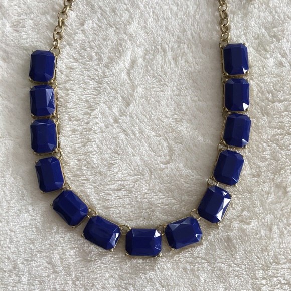 royal blue stone necklace